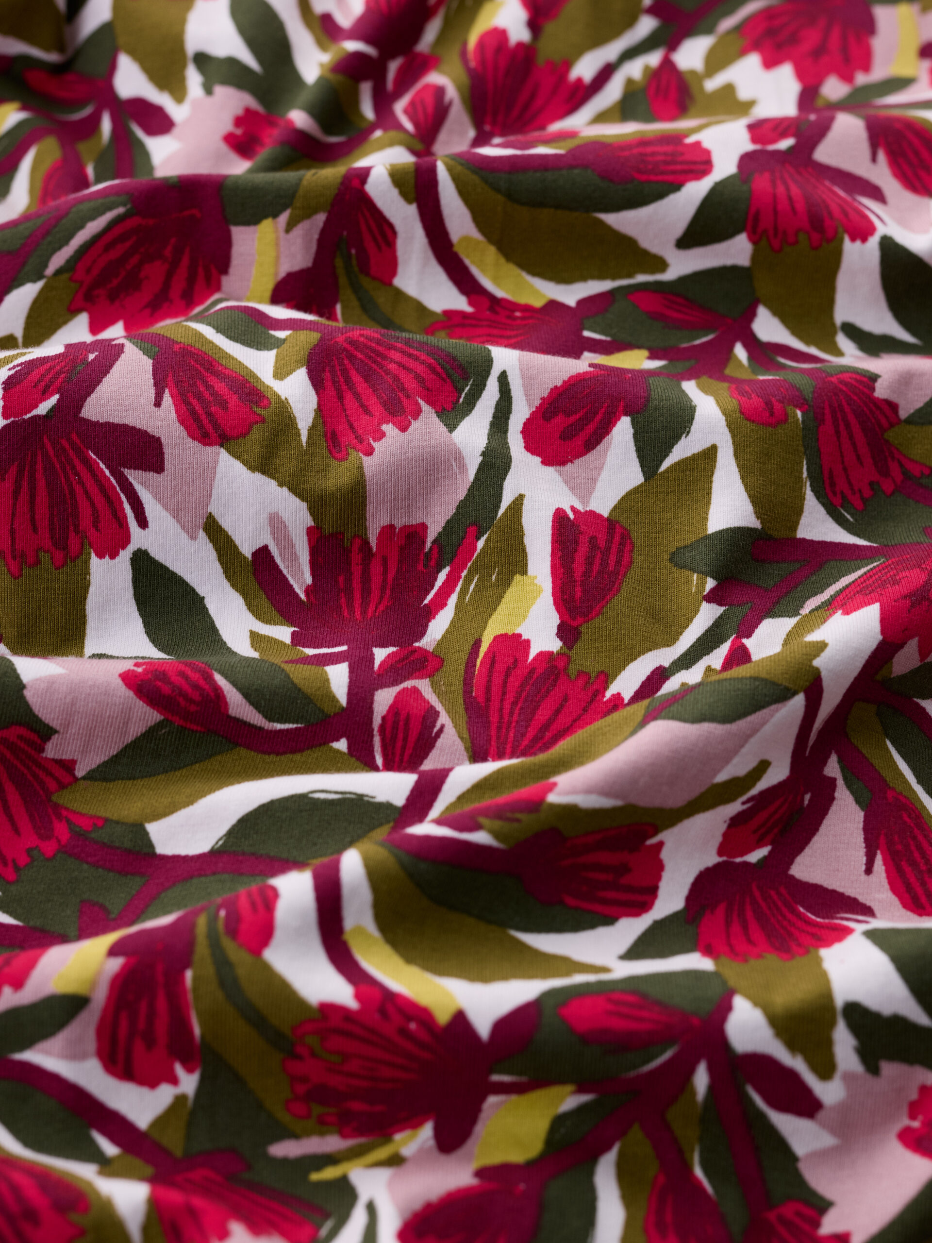 S/S Veronica Dress Abstract Protea Chalk – Bild 5