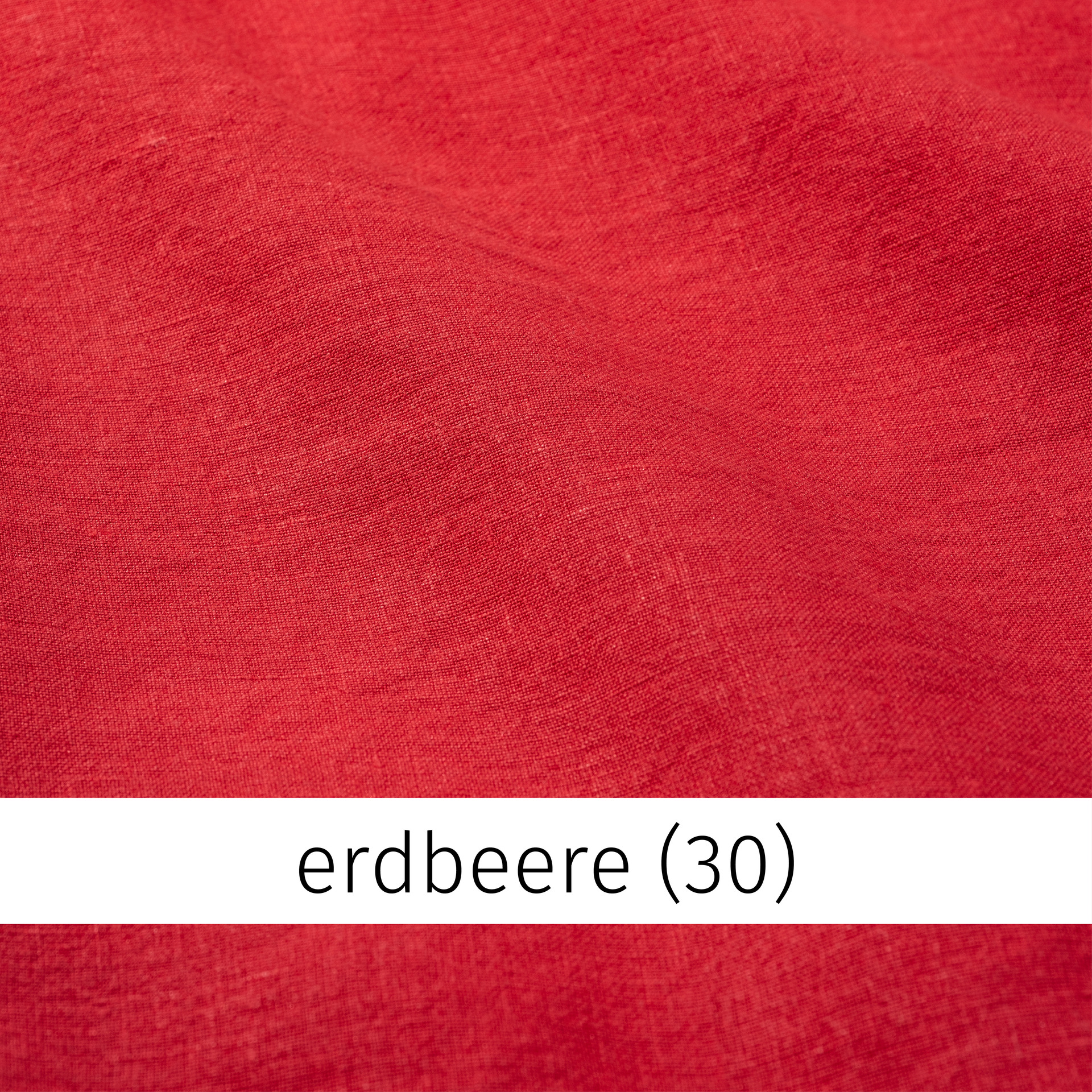 Blusenshirt Leinen Erdbeere – Bild 2