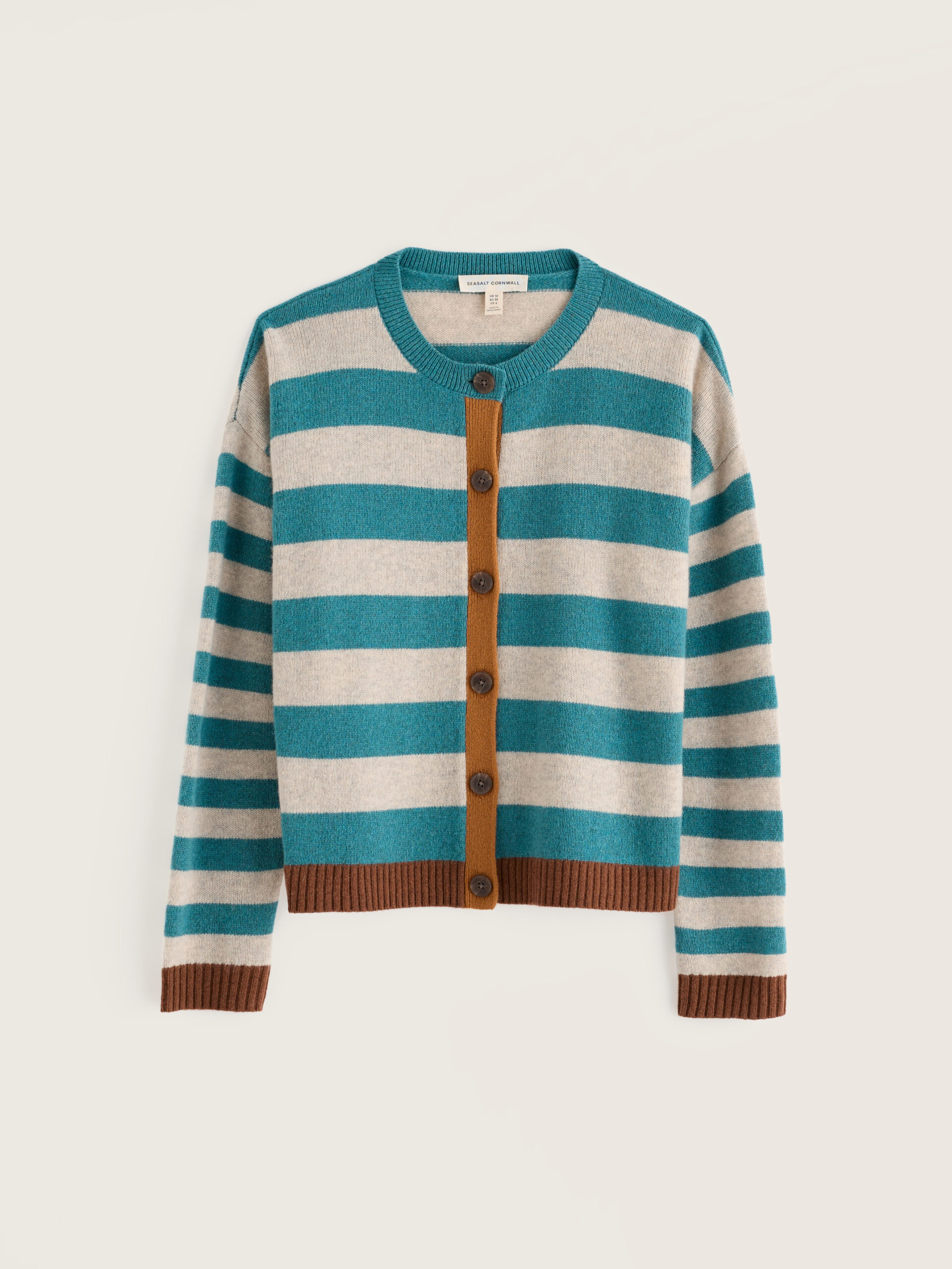 Pinwell Cardigan Bright Shape Estuary Mix – Bild 2