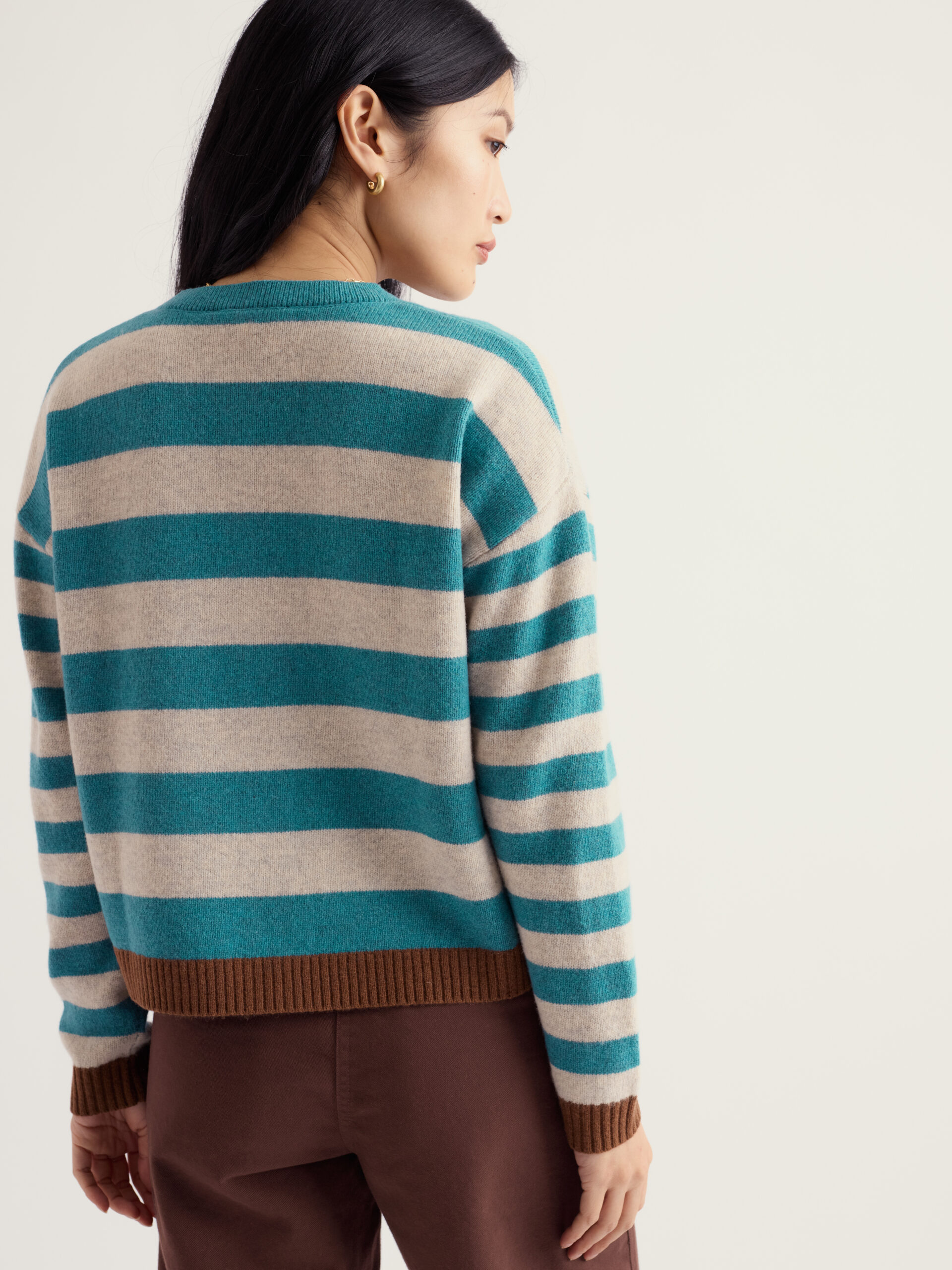 Pinwell Cardigan Bright Shape Estuary Mix – Bild 6