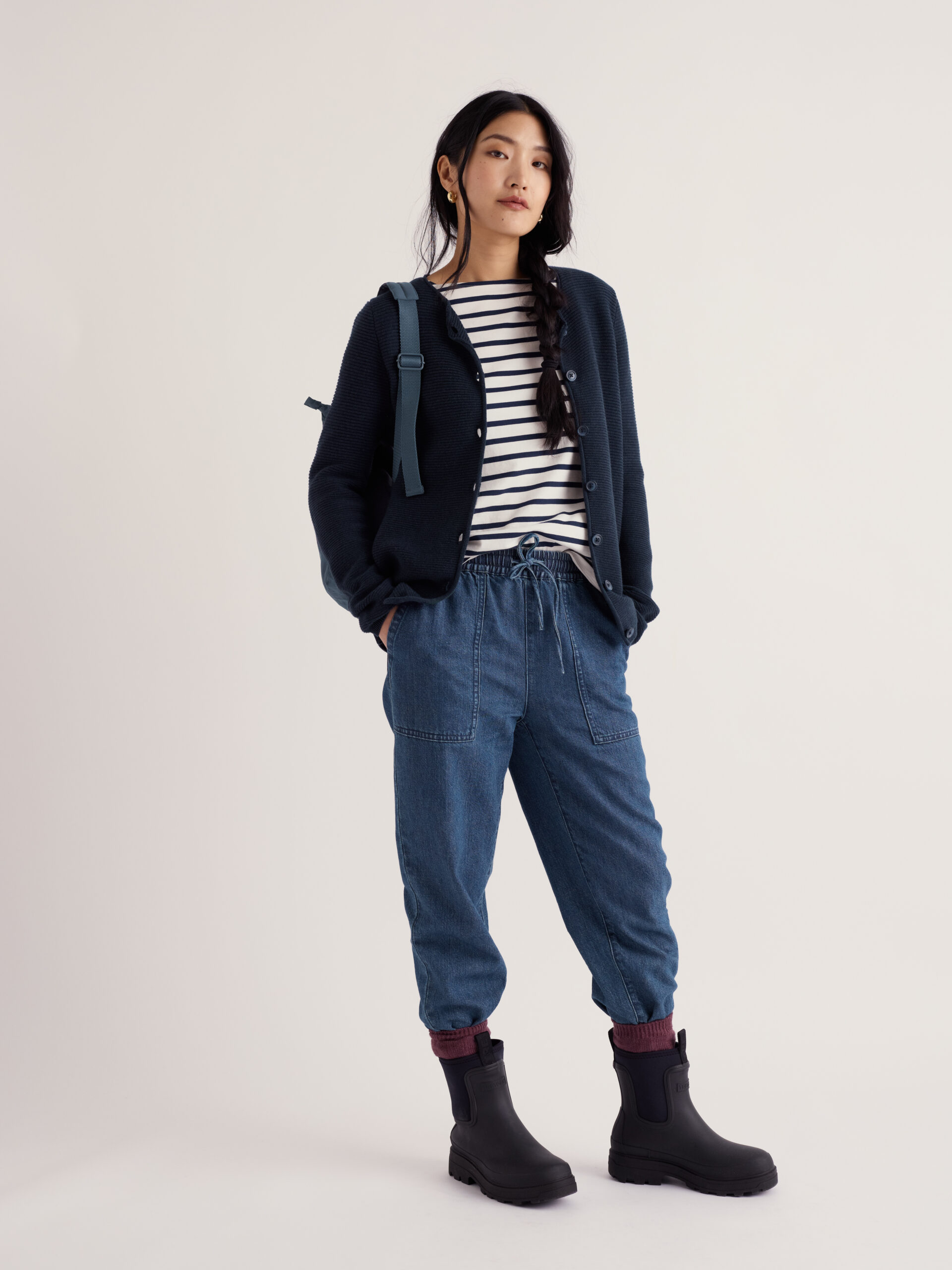Sailor Shirt Breton Chalk Maritime – Bild 5