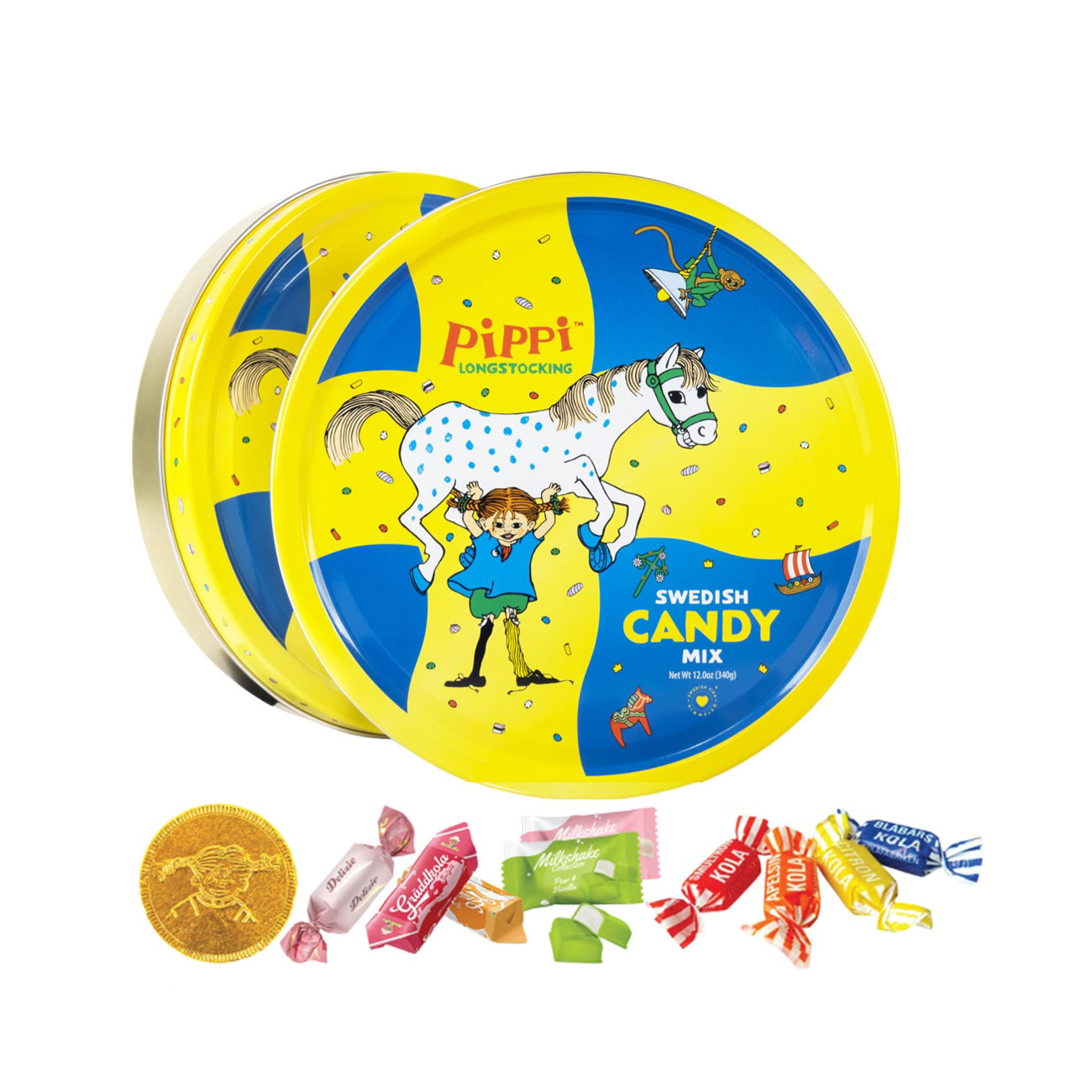 Swedish Fika Pippi Candy 340g