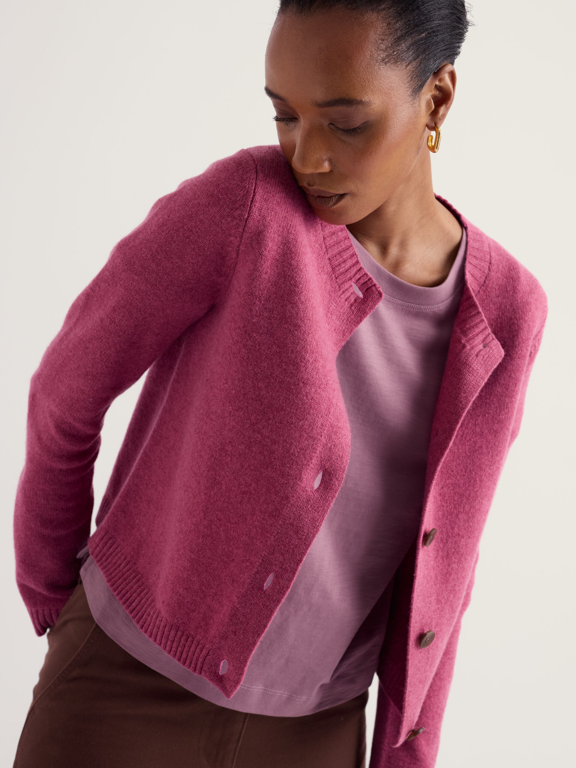 Tern Tide Cardigan Rosa – Bild 3
