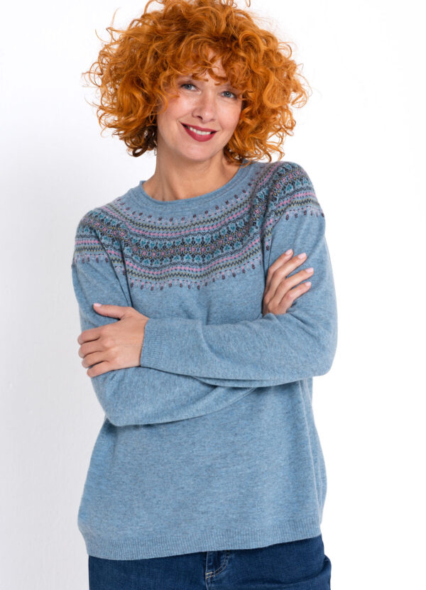 Pullover Neele graublau