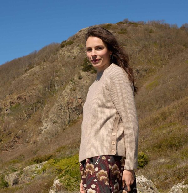 Pullover Solveig mushroom