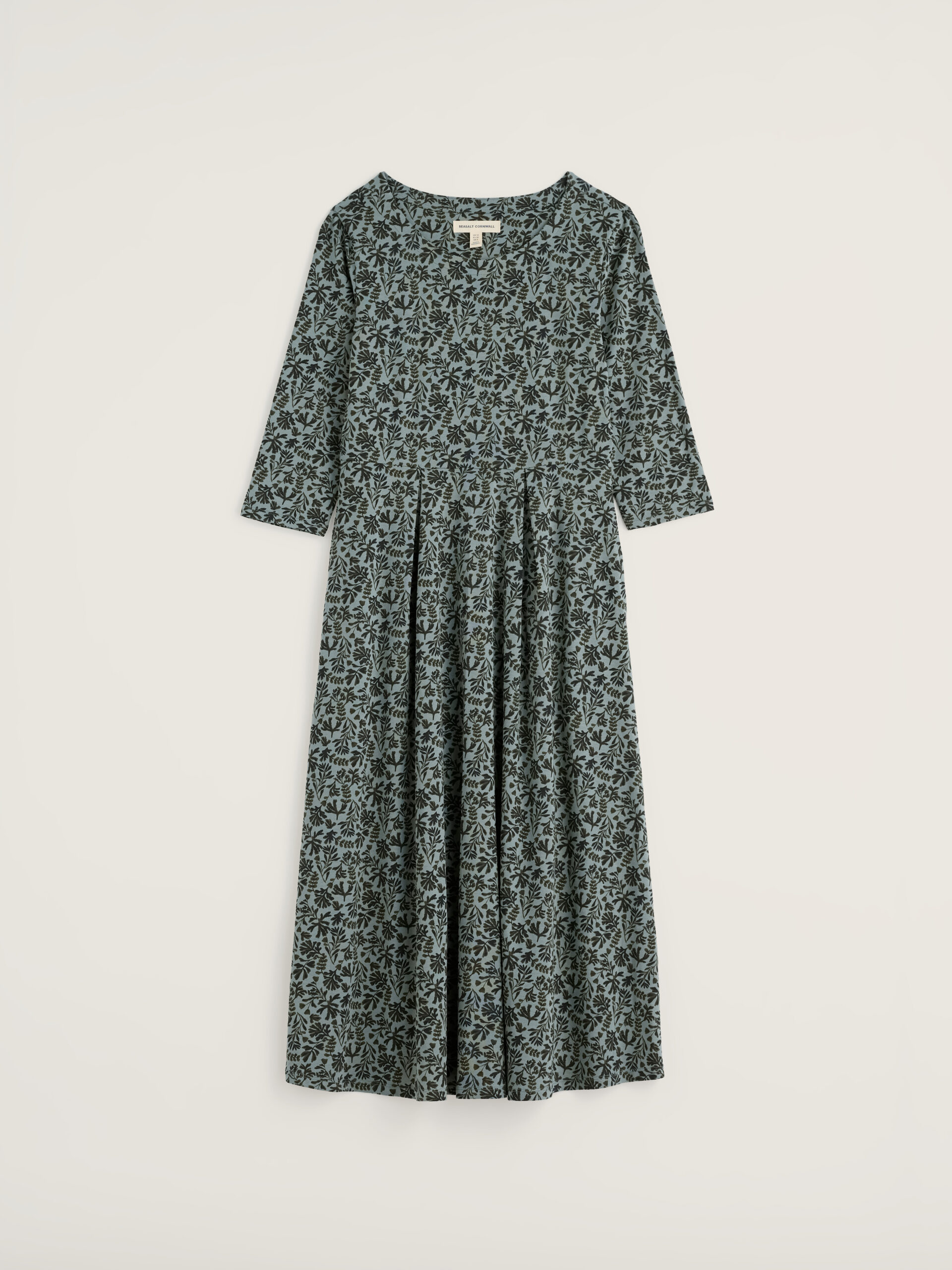 Veronica Dress Painted Seaweed Lichen – Bild 2
