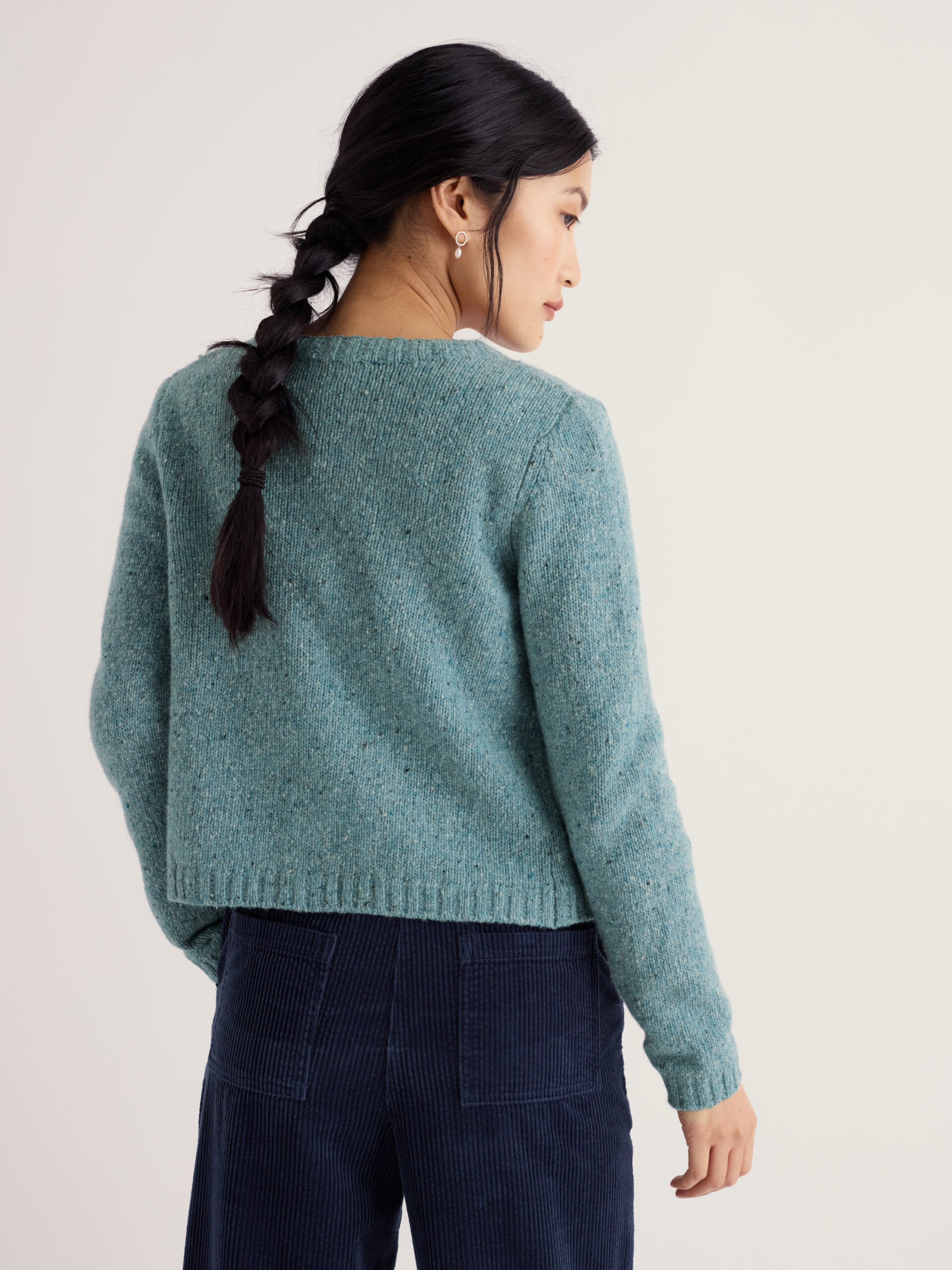 Dawson Pick Cardigan Merino - Lichen – Bild 4