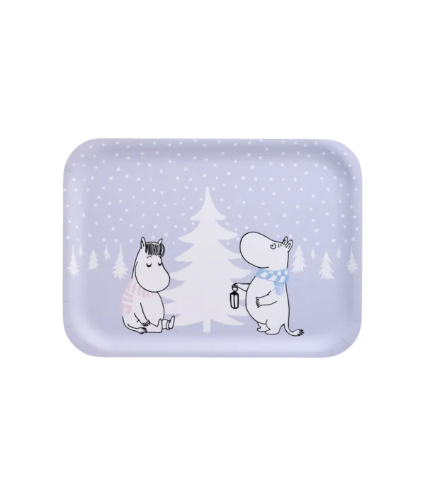 Tablett Moomin Snowfall 27*20cm