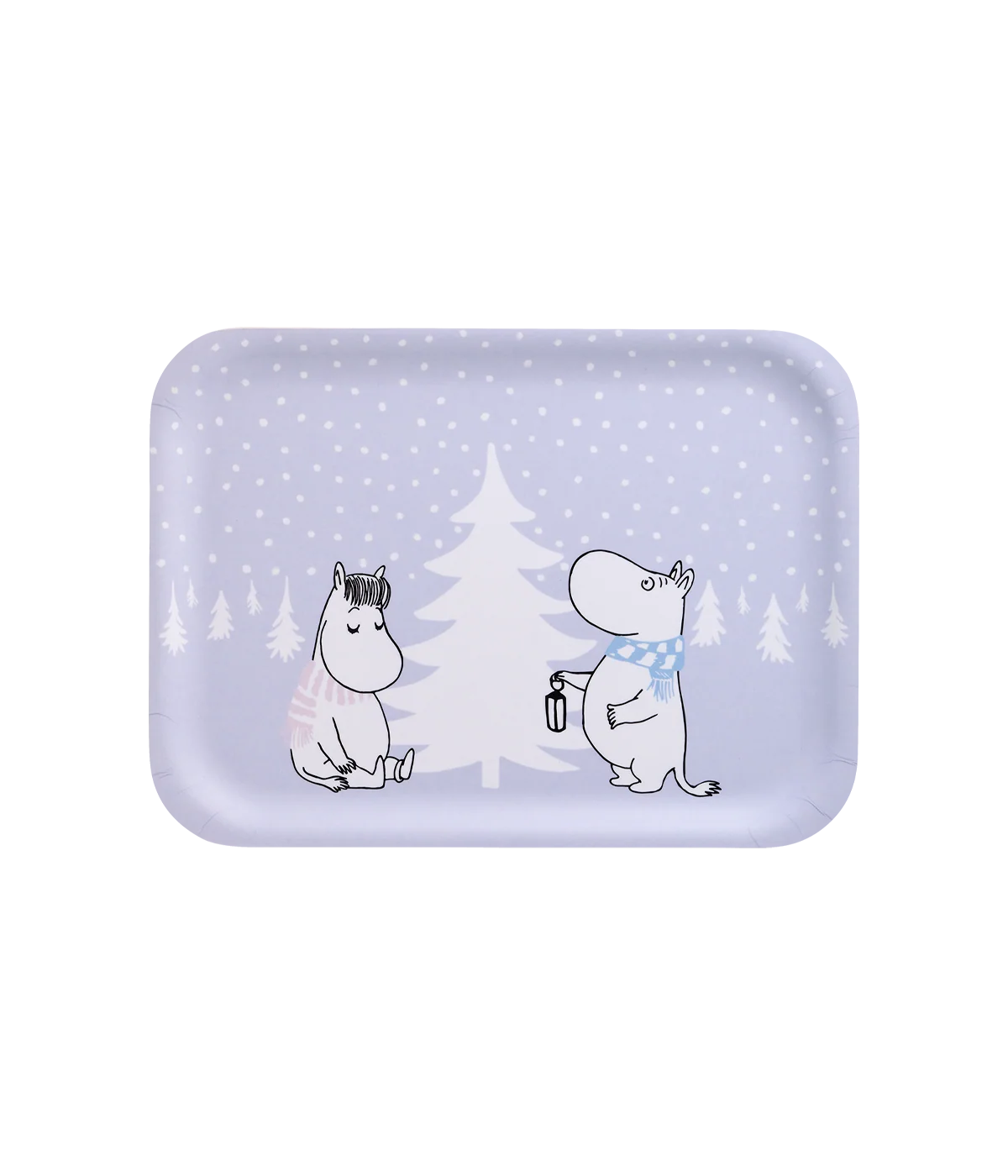 Tablett Moomin Snowfall 27*20cm
