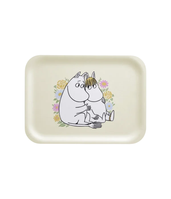 Tablett Moomin Flowers 27*20cm