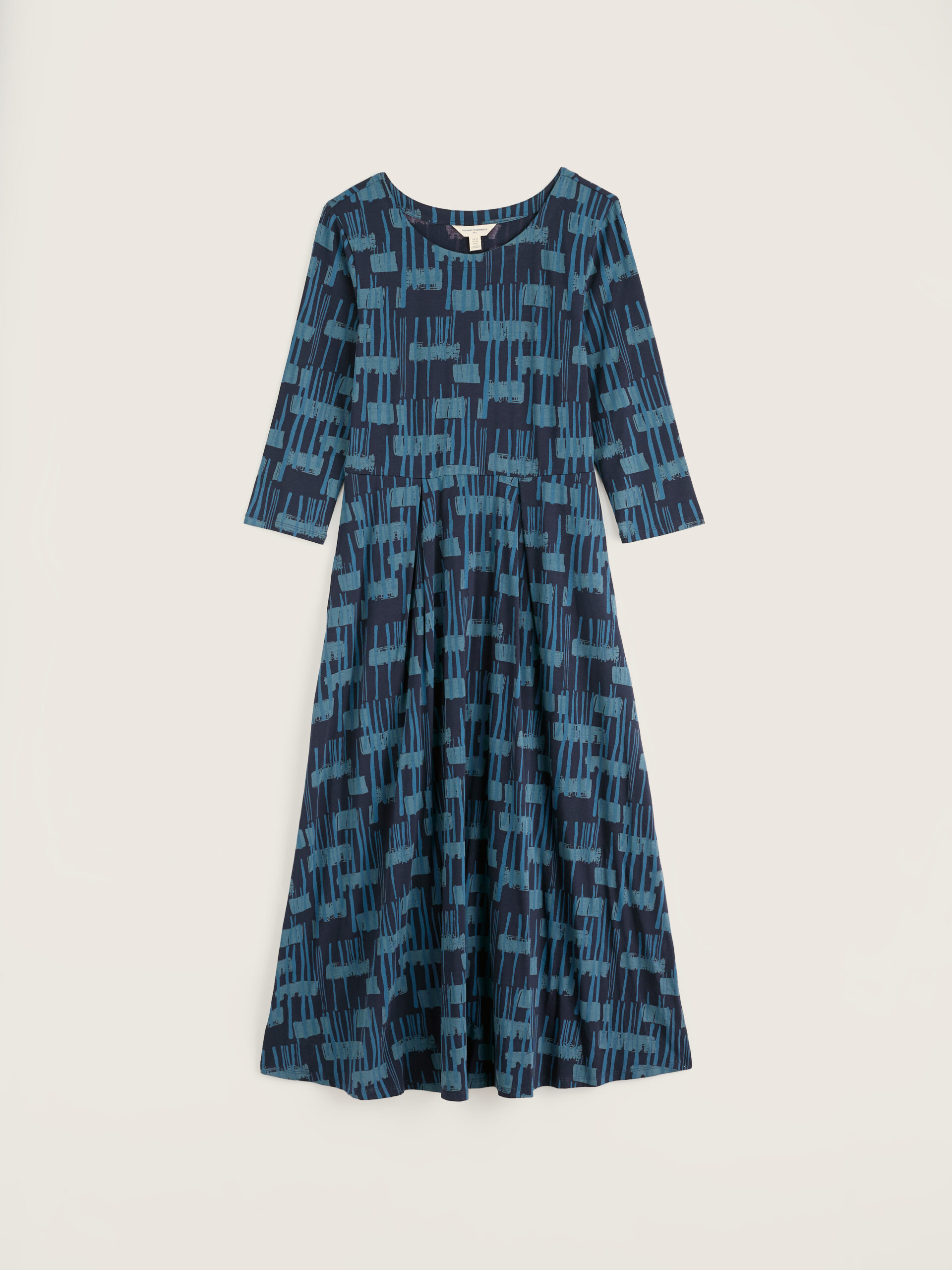 Veronica Dress Painted Treescape Maritime – Bild 2