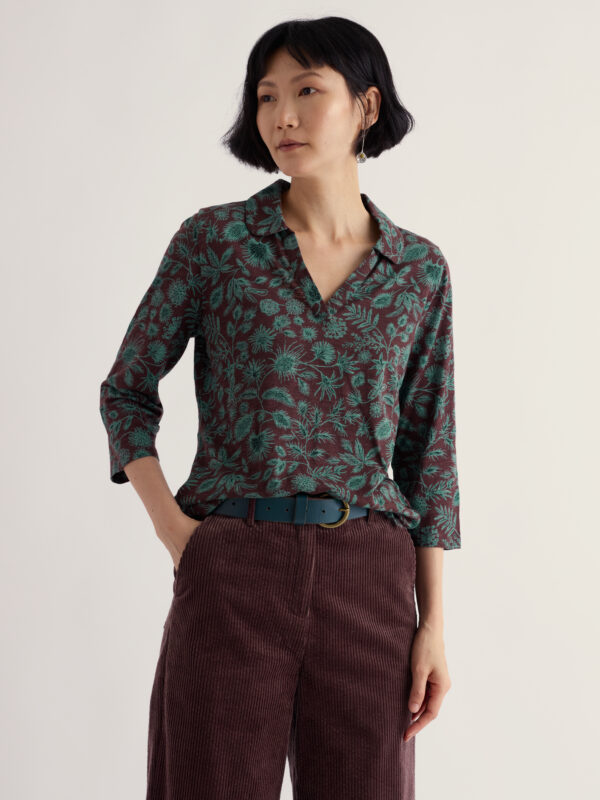 Wavecrest Shirt Woodland Forms Dune Grass