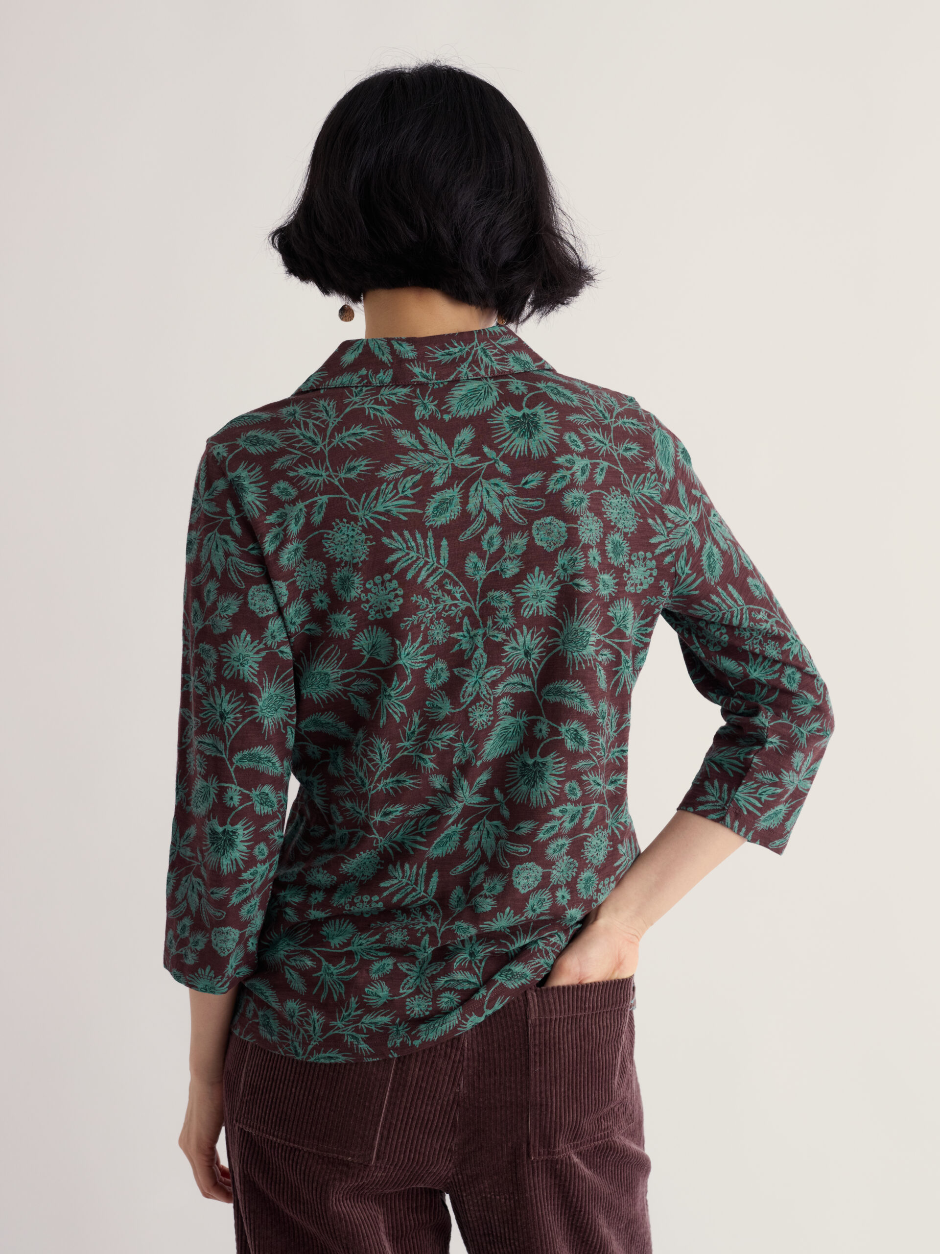 Wavecrest Shirt Woodland Forms Dune Grass – Bild 3